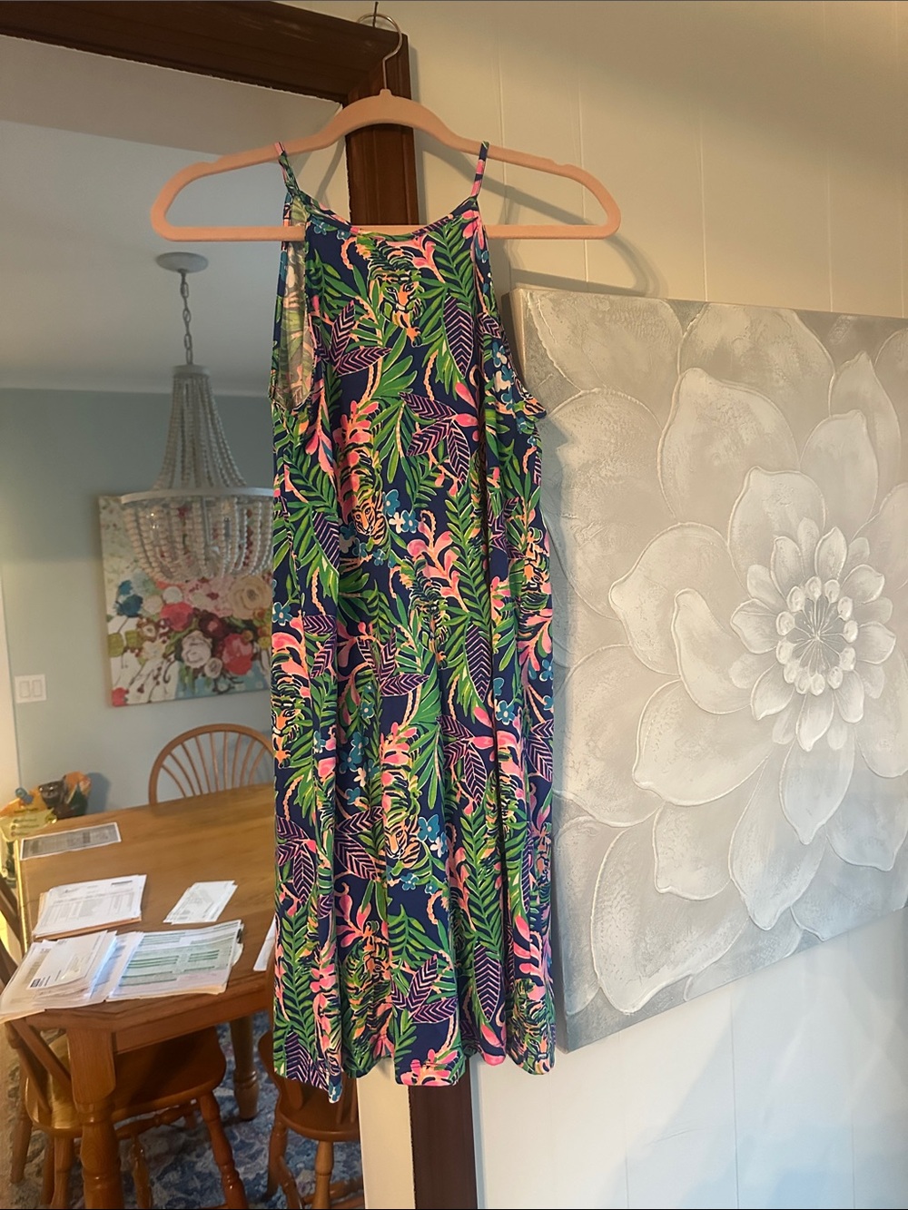 Lilly Pulitzer Sundress - Navy, Green & Pink (NEVER WORN)